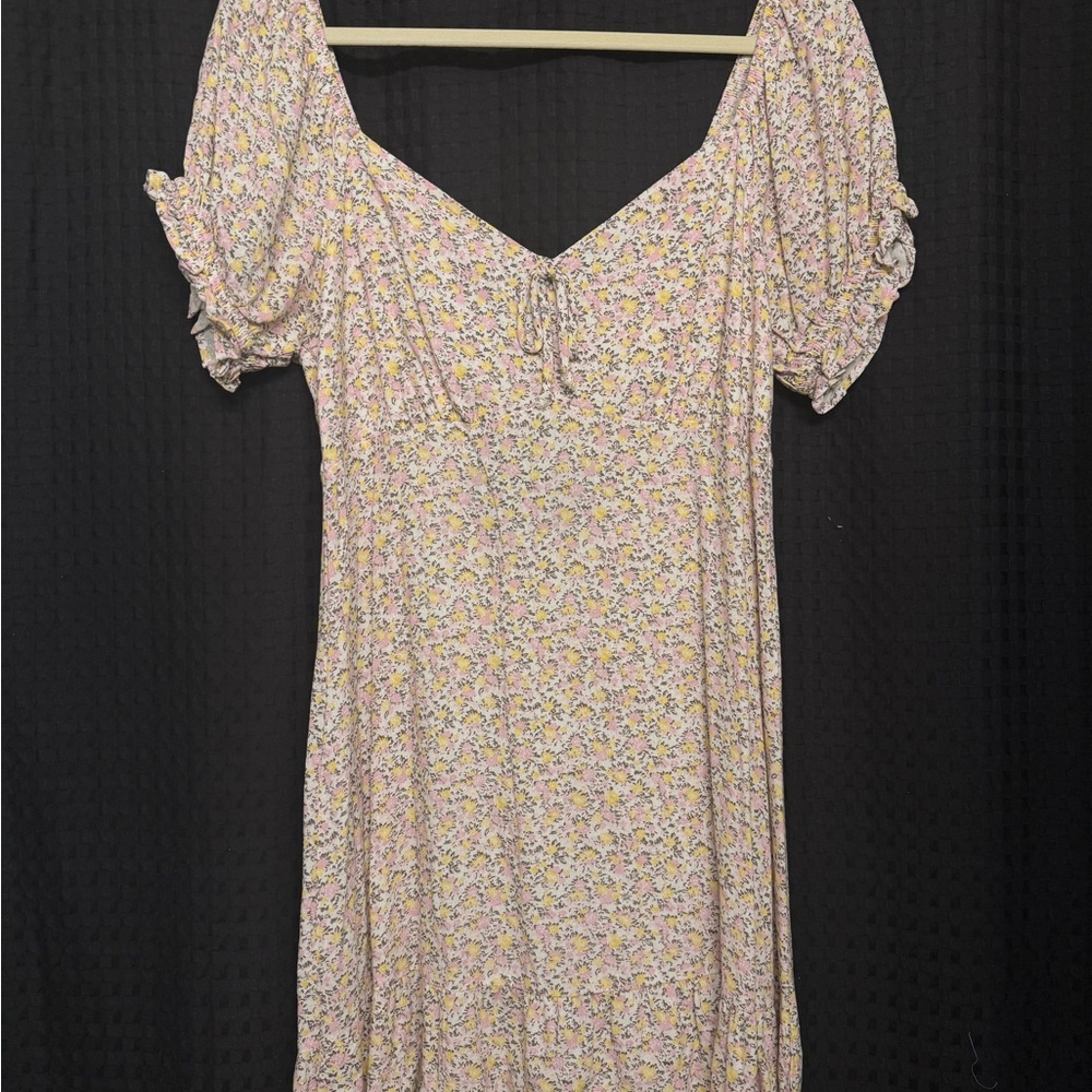 Wild Fable Floral Puff Sleeve Dress
